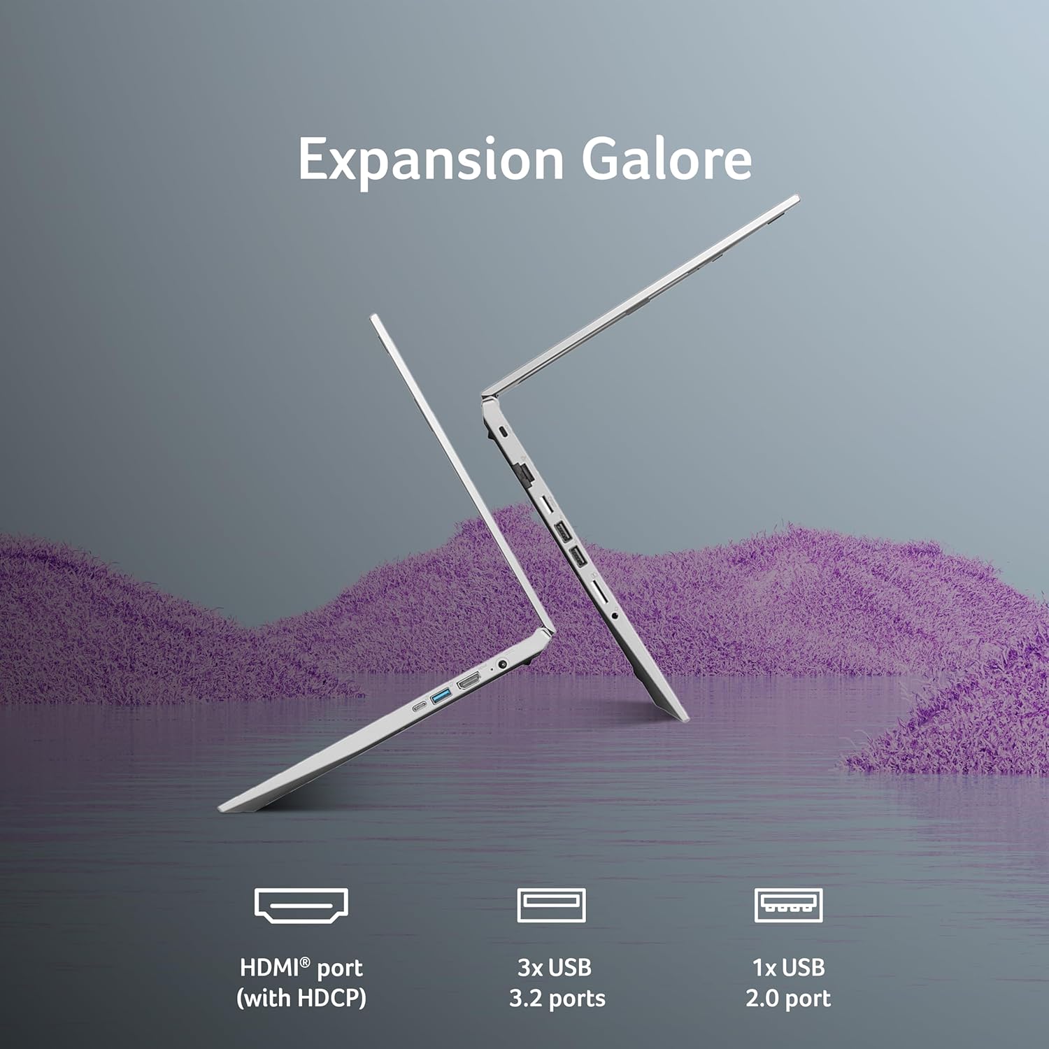 Acer AspireLite 13th Gen Intel Core i5-1334U Thin and Light Premium Laptop (Windows 11 Home/16 GB RAM/512GB SSD/MS Office) AL15-53 with 39.62cm (15.6") Full HD Display,Metal Body,Steel Gray,1.59 KG - Image 4